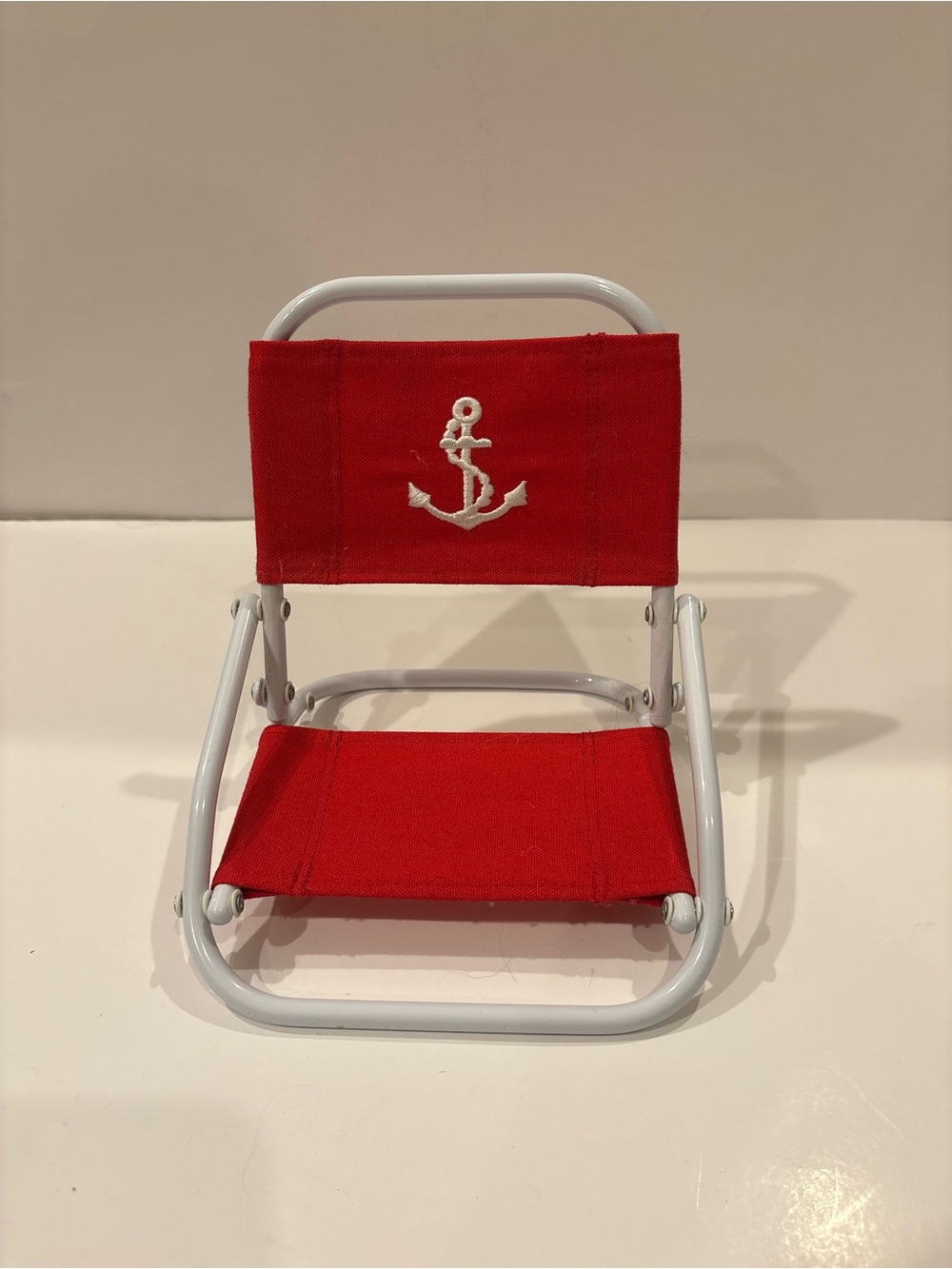 American Girl Doll Red Beach Chair